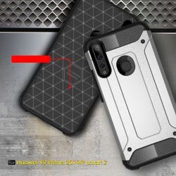 Tough Armor Υβριδική Θήκη Σιλικόνης TPU σε Συνδυαμό με Πλαστικό για Huawei P Smart Z / Y9 Prime (2019) - Μπλε