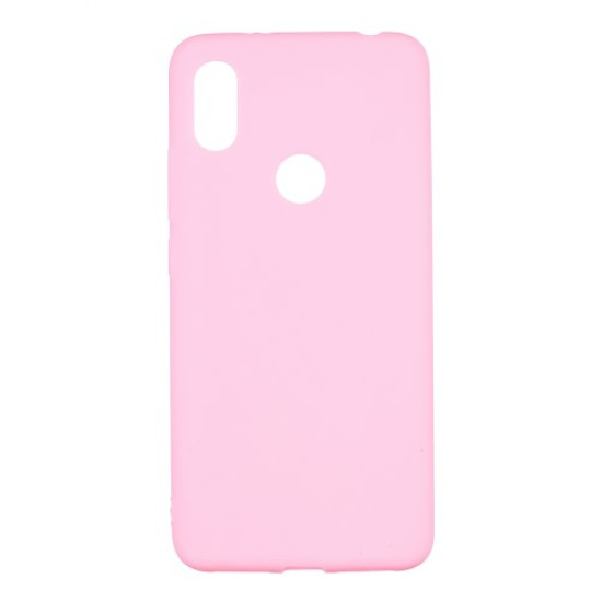 Candy Color Soft TPU Phone Case for Huawei Y6 (2019, with Fingerprint Sensor) / Y6 Prime (2019) - Deep Pink Huawei Cases Mobile