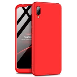 GKK Detachable 3-Piece Matte Hard PC Case for Huawei Y6 (2019, without Fingerprint Sensor) / Y6 Pro (2019) / Enjoy 9e - Red GKK Detachable 3-Piece Matte Hard PC Case for Huawei Y6 (2019, without Fingerprint Sensor) / Y6 Pro (2019) / Enjoy 9e - Red