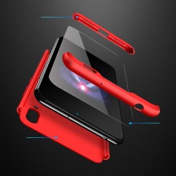 GKK Detachable 3-Piece Matte Hard PC Case for Huawei Y6 (2019, without Fingerprint Sensor) / Y6 Pro (2019) / Enjoy 9e - Red GKK Detachable 3-Piece Matte Hard PC Case for Huawei Y6 (2019, without Fingerprint Sensor) / Y6 Pro (2019) / Enjoy 9e - Red