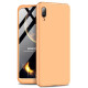 GKK Detachable 3-Piece Matte Hard PC Case for Huawei Y6 (2019, without Fingerprint Sensor) / Y6 Pro (2019) / Enjoy 9e - Gold Huawei Cases Mobile