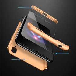 GKK Detachable 3-Piece Matte Hard PC Case for Huawei Y6 (2019, without Fingerprint Sensor) / Y6 Pro (2019) / Enjoy 9e - Gold GKK Detachable 3-Piece Matte Hard PC Case for Huawei Y6 (2019, without Fingerprint Sensor) / Y6 Pro (2019) / Enjoy 9e - Gold