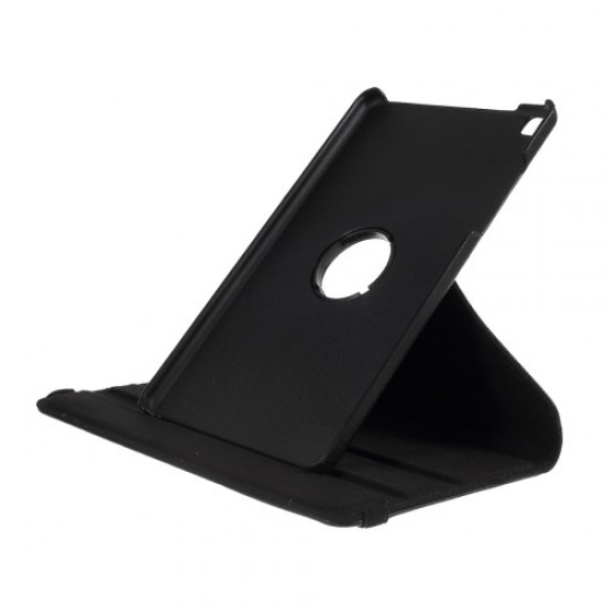 Litchi Texture PU Leather Protective Tablet Case for Samsung Galaxy Tab A 8.0 Wi-Fi (2019) T290/ LTE T295 - Black Samsung Cases Mobile Tablet