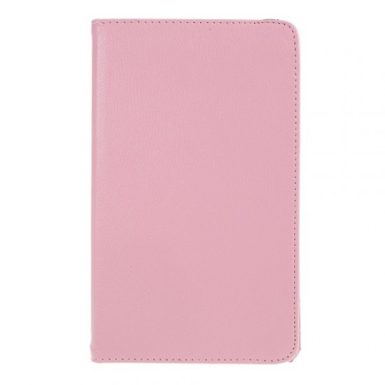 Litchi Texture PU Leather Protective Tablet Case for Samsung Galaxy Tab A 8.0 Wi-Fi (2019) T290/ LTE T295 - Pink Samsung Cases Mobile Tablet