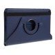 Litchi Texture PU Leather Protective Tablet Case for Samsung Galaxy Tab A 8.0 Wi-Fi (2019) T290/ LTE T295 - Dark Blue Samsung Cases Mobile Tablet