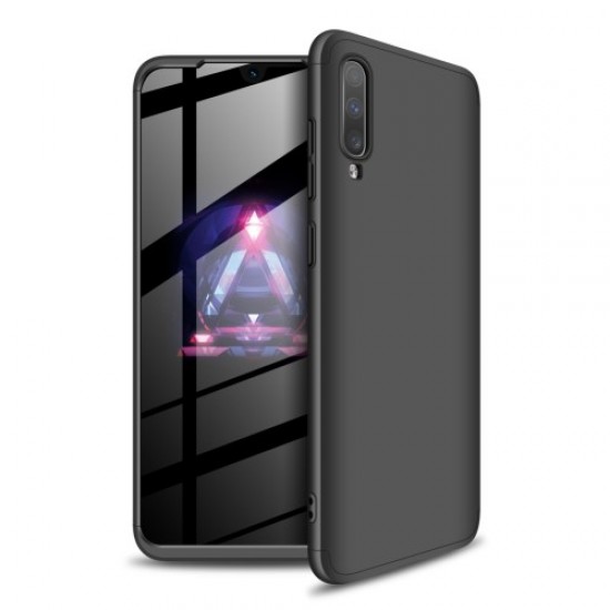 GKK Detachable 3-Piece Matte Hard PC Case for Samsung Galaxy A70 - Black Samsung Cases Mobile