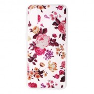 Θήκη Σιλικόνης TPU για Samsung Galaxy A40 - Πολύχρωμα Μικρά Άνθη