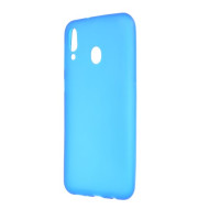 Double Sided Matte TPU Protection Cover Case for Samsung Galaxy M20 - Blue