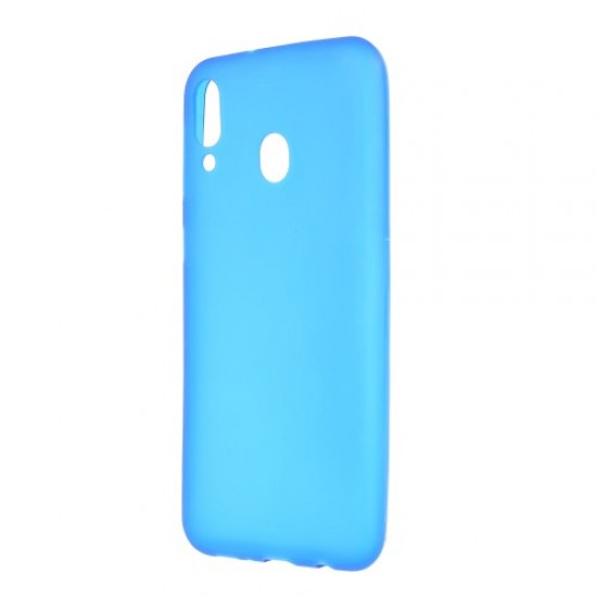 Double Sided Matte TPU Protection Cover Case for Samsung Galaxy M20 - Blue Samsung Cases Mobile