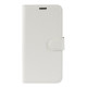 Litchi Skin Leather Wallet Stand Case for iPhone 11 6.1 inch (2019) - White Apple Cases Mobile