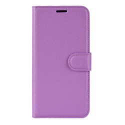 Δερμάτινη Θήκη Πορτοφόλι με Βάση Στήριξης για iPhone 11 6.1 inch (2019) - Μωβ