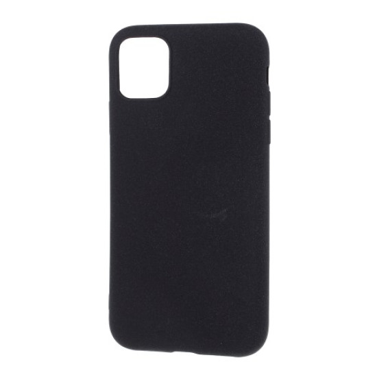 Double-sided Matte TPU Case Cover for iPhone 11 Pro Max 6.5 inch - Black Apple Cases Mobile