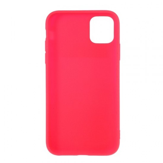 Double-sided Matte TPU Case Cover for iPhone 11 Pro Max 6.5 inch - Red Apple Cases Mobile