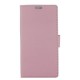Wallet Stand Leather Mobile Phone Case for OnePlus 7 Pro - Pink OnePlus Mobile Cases
