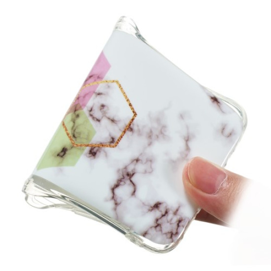 Marble Pattern IMD TPU Cover for Samsung Galaxy A20e - Style A Samsung Cases Mobile
