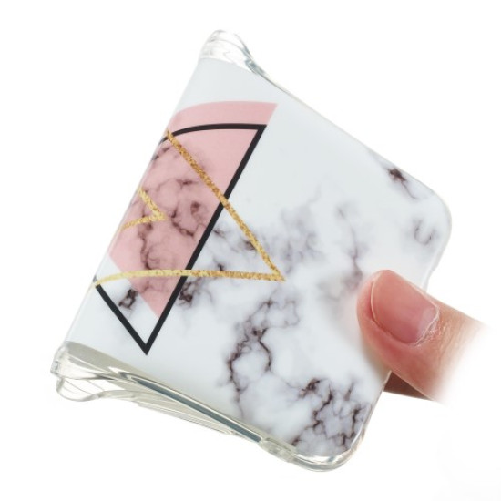 Marble Pattern IMD TPU Cover for Samsung Galaxy A20e - Style B Samsung Cases Mobile