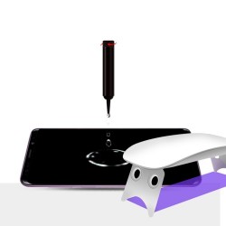 MOCOLO Σκληρυμένο Γυαλί (Tempered Glass) Προστασίας Οθόνης με Υγρή Κόλλα και Λάμπα UV Πλήρης Κάλυψης για Samsung Galaxy S8 Plus SM-G955