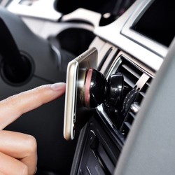 HOCO CA3 Μαγνητική Βάση για τον Αεραγωγό για όλα τα Smartphones - Γκρι HOCO CA3 Μαγνητική Βάση για τον Αεραγωγό για όλα τα Smartphones - Γκρι