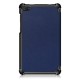 Δερμάτινη Θήκη Βιβλίο Tri-Fold με Βάση Στήριξης για Lenovo Tab E7 TB-7104F - Σκούρο Μπλε Lenovo Θήκες Tablet