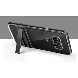 ELEGANCE Hybrid TPU + PC Kickstand Mobile Casing for Samsung Galaxy S8 G950 - Black