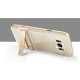 For Samsung Galaxy S8 G950 ELEGANCE TPU + PC Phone Back Case with Kickstand - Gold Samsung Cases Mobile