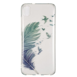 Θήκη Σιλικόνης TPU για Xiaomi Redmi 7A - Φτερό και Πουλάκια