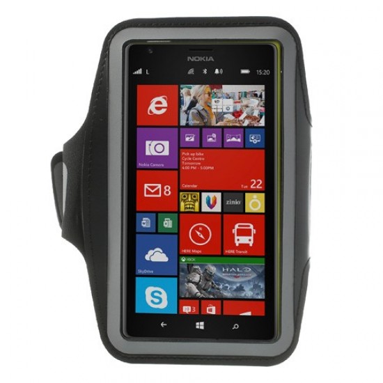 Θήκη Βραχίονα για Σπορ για Μεγάλα Smartphones 20.5 x 18 cm - Μαύρο Universal Θήκες Κινητών