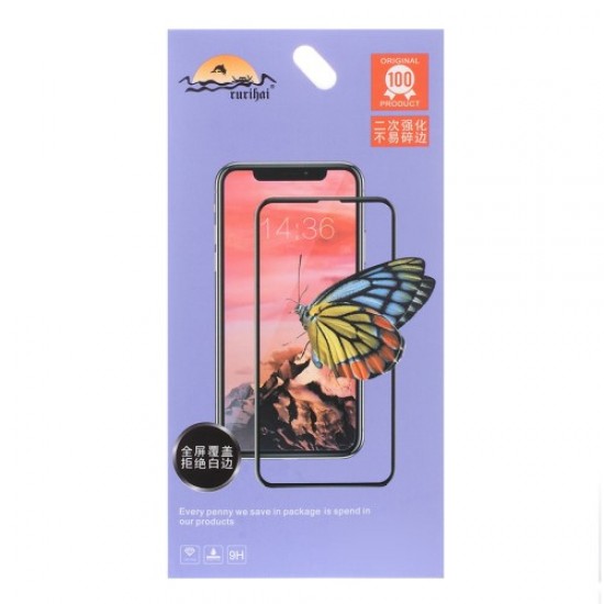 RURIHAI 0.26mm 2.5D Full Covering Silk Printing Tempered Glass Screen Protective Film for Nokia 4.2 (2019) Nokia Screen Protectors
