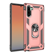 Hybrid PC TPU Kickstand Armor Phone Case for Samsung Galaxy Note 10 / Note 10 5G - Rose Gold
