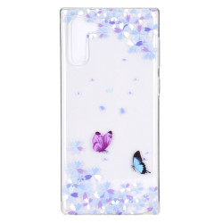 Θήκη Σιλικόνης TPU για Samsung Galaxy Note 10 - Πεταλούδες και Λουλούδια
