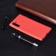 Solid Color Soft Frosted TPU Case for Samsung Galaxy Note 10/Note 10 5G - Red Samsung Cases Mobile