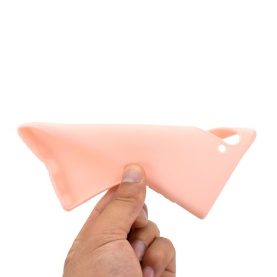 Solid Color Soft Frosted TPU Case for Samsung Galaxy Note 10/Note 10 5G - Pink Samsung Cases Mobile