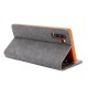CMAI2 Wallet Stand Leather Phone Shell with Stylus Pen Holder for Samsung Galaxy Note 10 /Galaxy Note 10 5G - Grey Samsung Cases Mobile