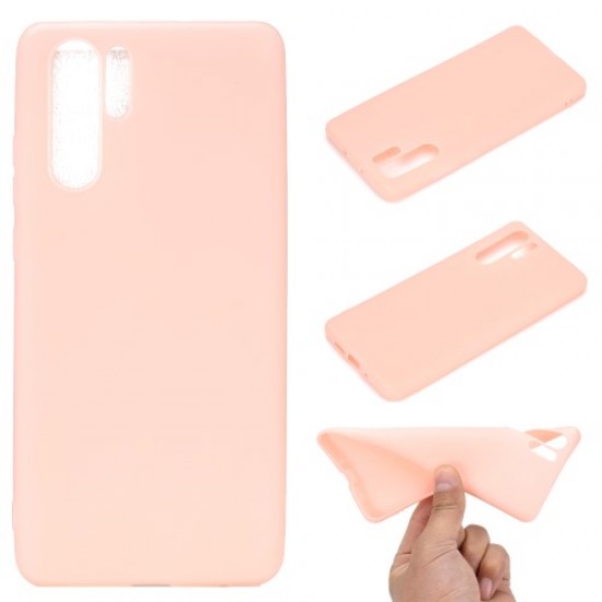 Candy Color Soft TPU Phone Case for Samsung Galaxy Note 10 Plus/10 Plus 5G - Light Pink Samsung Cases Mobile