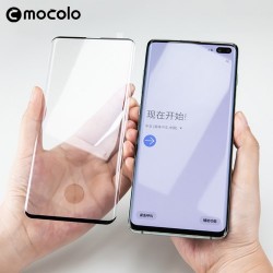 MOCOLO Σκληρυμένο Γυαλί (Tempered Glass) Προστασίας Οθόνης Πλήρης Κάλυψης για Samsung Galaxy S10 - Μαύρο