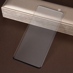 RURIHAI Σκληρυμένο Γυαλί (Tempered Glass) Προστασίας Οθόνης Πλήρης Κάλυψης για Samsung Galaxy S10 - Μαύρο [Case Friendly Scaled-Down Version]