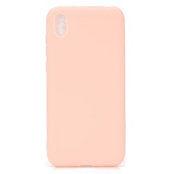Θήκη Σιλικόνης TPU Ματ για Huawei Y5 (2019) / Honor 8S - Ροζ