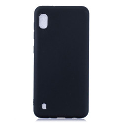 Solid Color Candy TPU Case for Samsung Galaxy A10 - Black