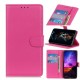 Litchi Skin Wallet PU Leather Stand Case for Samsung Galaxy A20e - Rose Samsung Cases Mobile