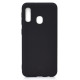 Soft Frosted TPU Case for Samsung Galaxy A20e - Black Samsung Cases Mobile