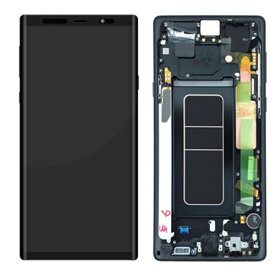 Γνήσια Samsung Οθόνη LCD και Μηχανισμός Αφής για Samsung Galaxy Note 9 N960F - Μαύρο (GH97-22269A) Samsung Ανταλλακτικά