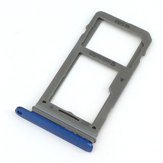 Original Sim Card Tray for Samsung Galaxy Note 8 N950F - Blue Samsung Parts