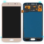 Original Samsung LCD and Digitizer Touch Screen for Samsung Galaxy J2 Pro SM-J250F - Gold (GH97-21812D)