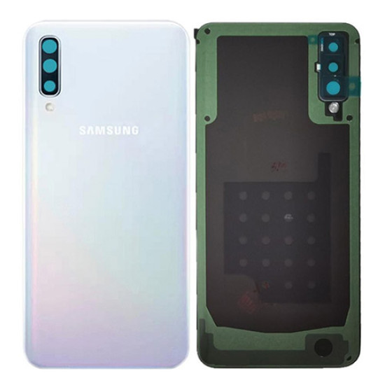 Original Battery Cover for Samsung Galaxy A50 SM-A505F - White (GH82-19229B) Samsung Parts