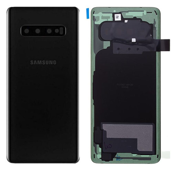Γνήσιο Καπάκι Μπαταρίας για Samsung Galaxy S10 SM-G973F - Μαύρο (GH82-18378A) Samsung Ανταλλακτικά