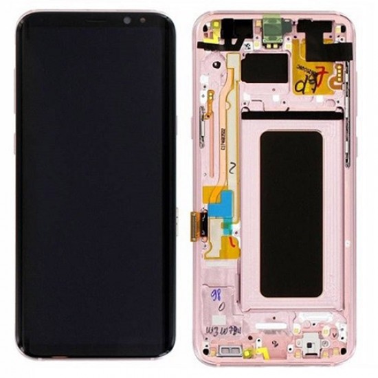 Original Samsung LCD and Digitizer Touch Screen for Samsung Galaxy S8+ G955 - Rose Gold (GH97-20470E) Samsung Parts