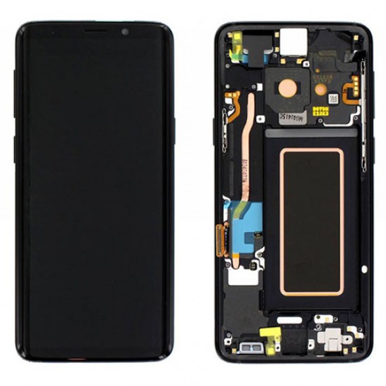 Original Samsung LCD and Digitizer Touch Screen for Samsung Galaxy S9 G960 - Black (GH97-21696A) Samsung Parts