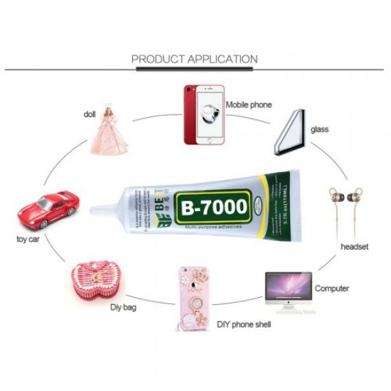 BEST B-7000 Cell Phone Screen Repair Glue Multi-purpose Adhesive Glue 50ml Repair Tools