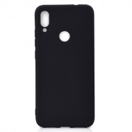 Soft Frosted TPU Case for Xiaomi Redmi Note 7S / Note 7 / Note 7 Pro (India) - Black