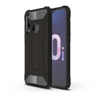 Tough Armor Υβριδική Θήκη Σιλικόνης TPU σε Συνδυαμό με Πλαστικό για Huawei P Smart Plus 2019 / Honor 20 Lite - Μαύρο
